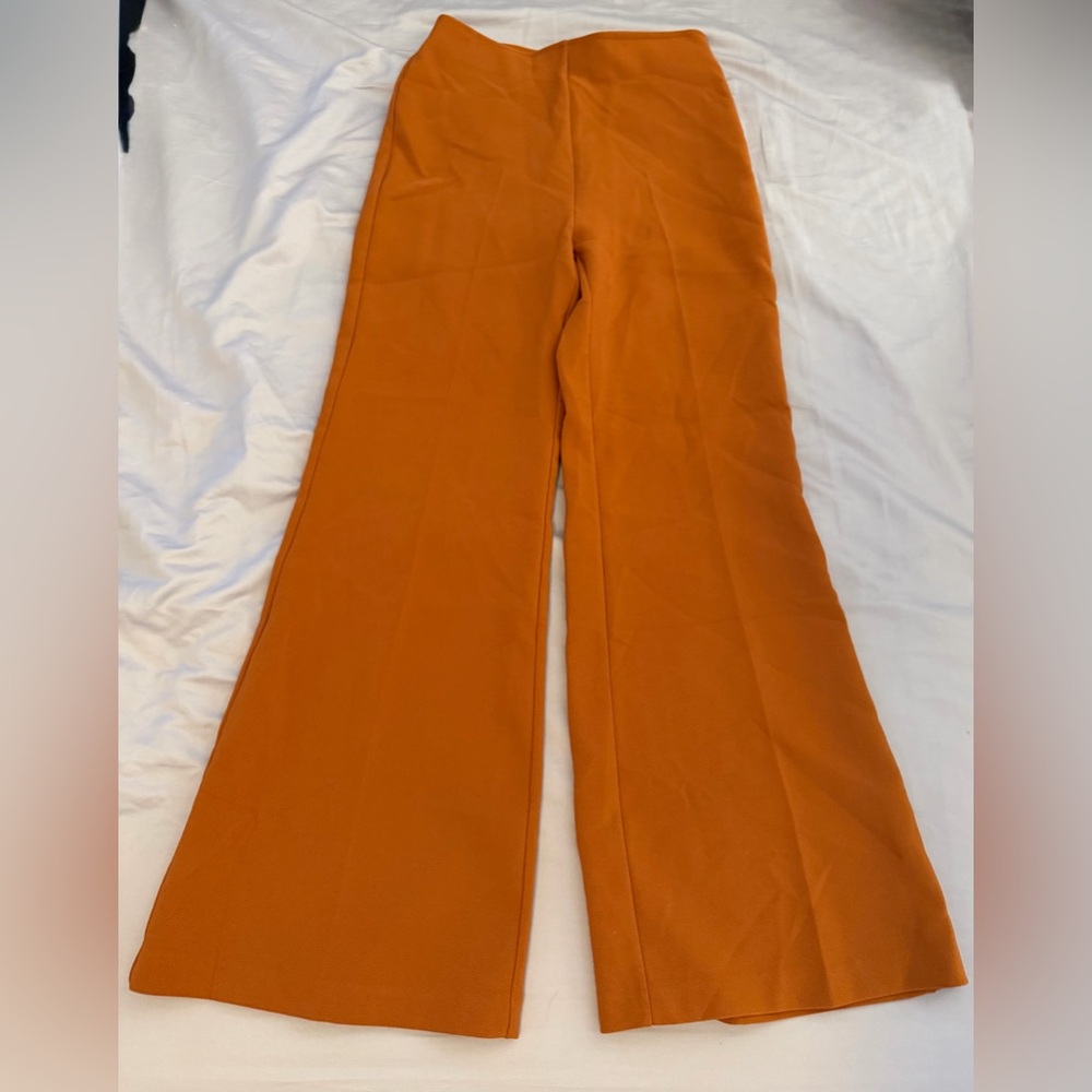 Urban Outfitters Burnt Orange Wide-Leg Pants size 2